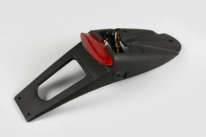 UF-PP01219K#CLB Portatarga con fanalino rosso Kawasaki KLX 450 UFO, COD: UF-PP01219K#CLB