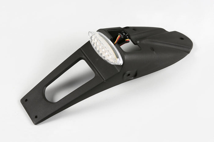 UF-PP01219K#CL Portatarga con fanalino bianco Kawasaki KLX 450 UFO, COD: UF-PP01219K#CL