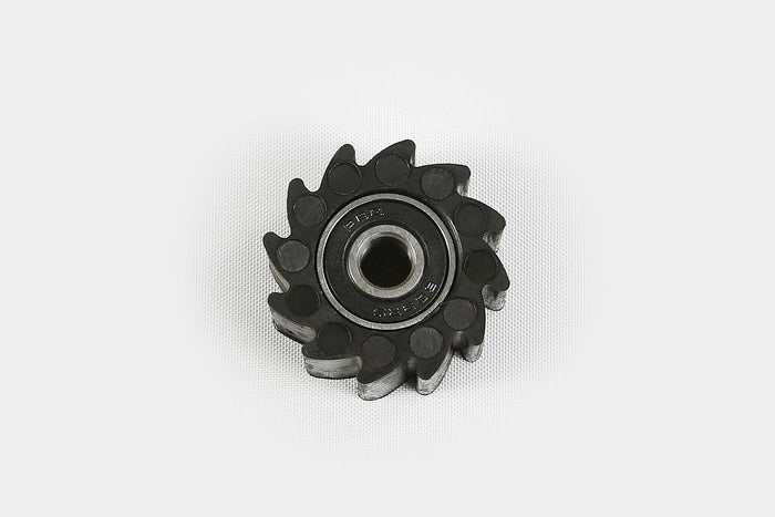 UF-KA04711#001 Rullo catena inférieure Kawasaki KXF 250 2009-2020 nero UFO, COD: UF-KA04711#001