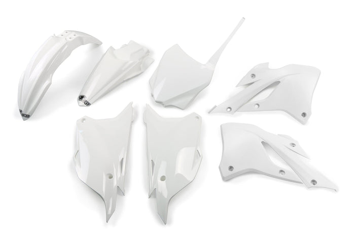UF-KAKIT229@047 Kit plastiche KX 85 dopo 2022 UFO bianco, COD: UF-KAKIT229@047