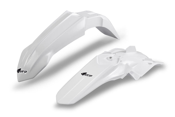 UF-YAFK325@046 Set parafanghi anteriore + posteriore YZ 85 dopo 2022 UFO bianco