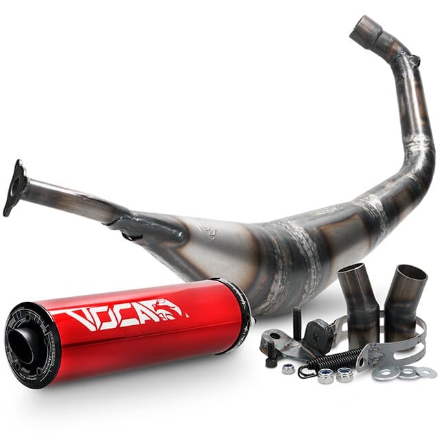 VCR-RD20184/RE Scarico Sherco 50 SM-R Voca Warrior 50 - 70 rosso