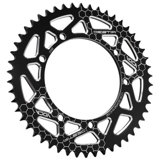 VCR-SD450.SHO.50/BK Corona Sherco SM-R 50cc 50 denti - 428 Alu nero, COD: VCR-SD450.SHO.50/BK