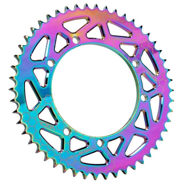 VCR-SD450.SHO.50/TI Corona Sherco SM-R 50cc 50 denti - 428 Alu Neochrome, COD: VCR-SD450.SHO.50/TI
