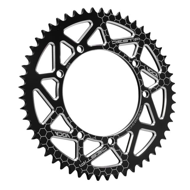 VCR-SD450.SHO.53/BK Corona Sherco SM-R 50cc 53 denti - 428 Alu nero, COD: VCR-SD450.SHO.53/BK