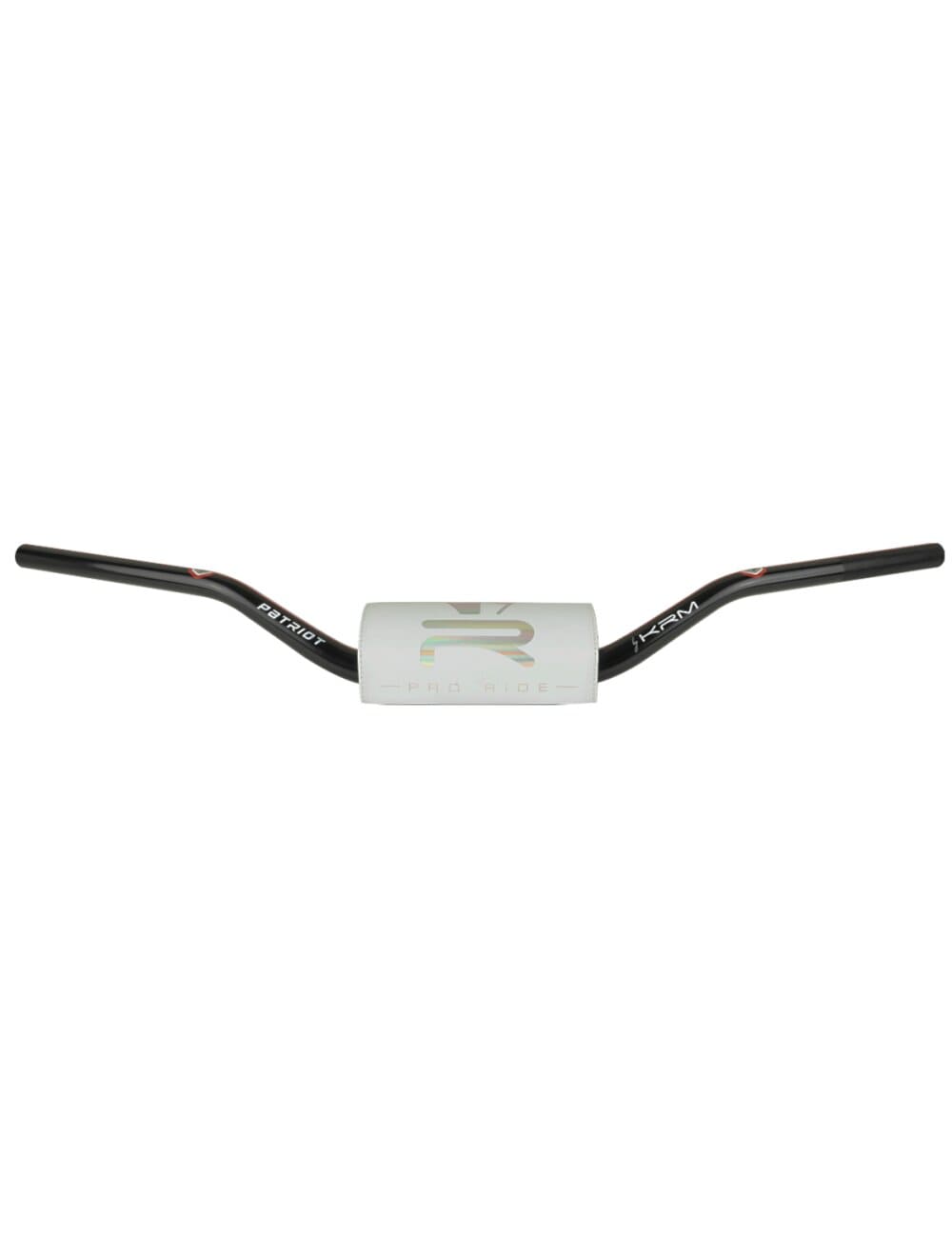 KR675F Manubrio 28mm KRM PATRIOT con paracolpi bianco / ologramma, COD: KR675F