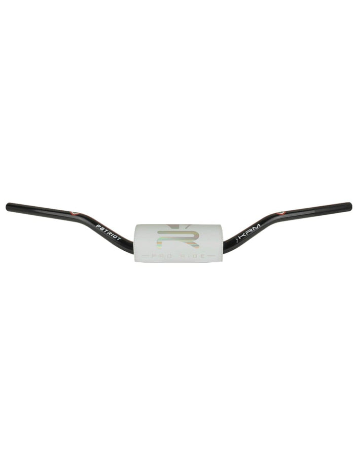 KR675F Manubrio 28mm KRM PATRIOT con paracolpi bianco / ologramma, COD: KR675F