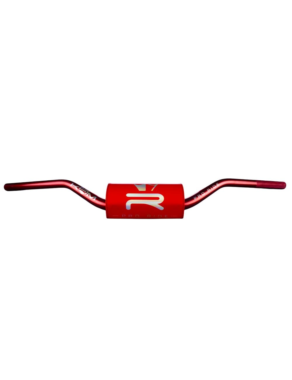 KR857F Manubrio 28mm KRM rosso / ologramma con paracolpi, COD: KR857F