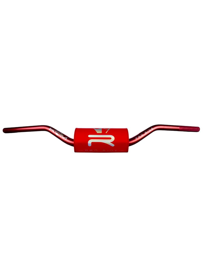 KR857F Manubrio 28mm KRM rosso / ologramma con paracolpi, COD: KR857F