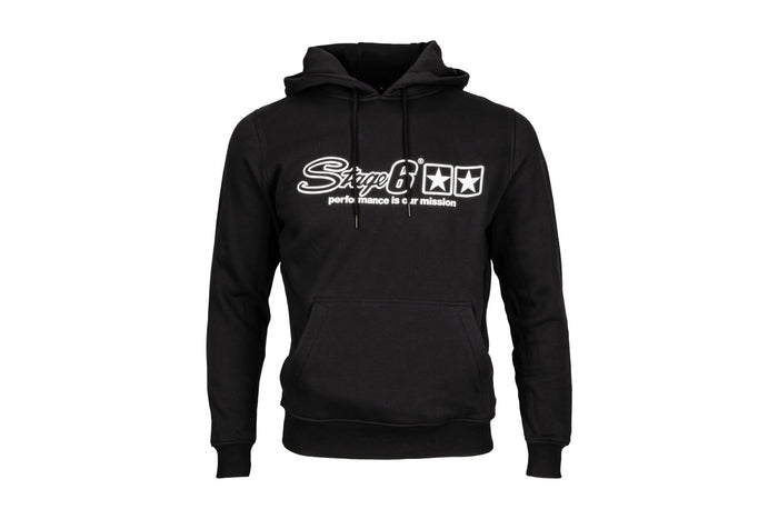 HOODYS6/M Felpa con Cappuccio Stage6, unzipped, nero, Misura L, COD: HOODYS6/M