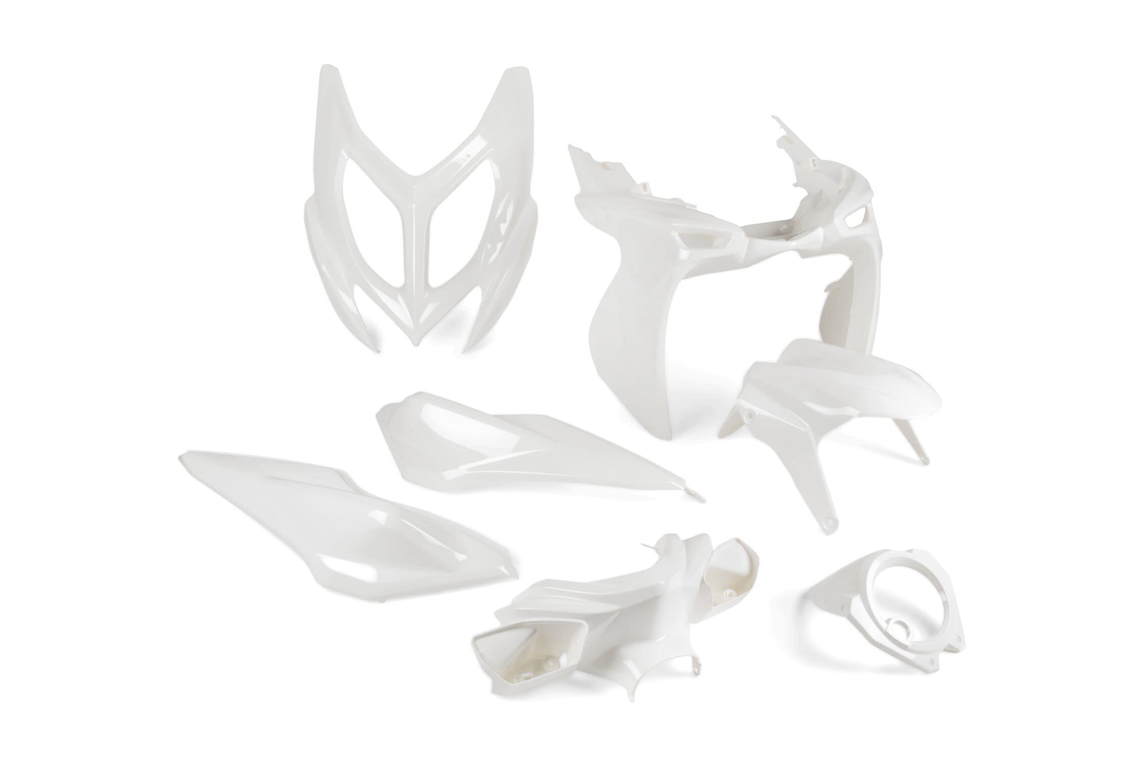 STR-951.01/WH Kit carena 7 pezzi Yamaha Aerox dal 2013 bianco, COD: STR-951.01/WH