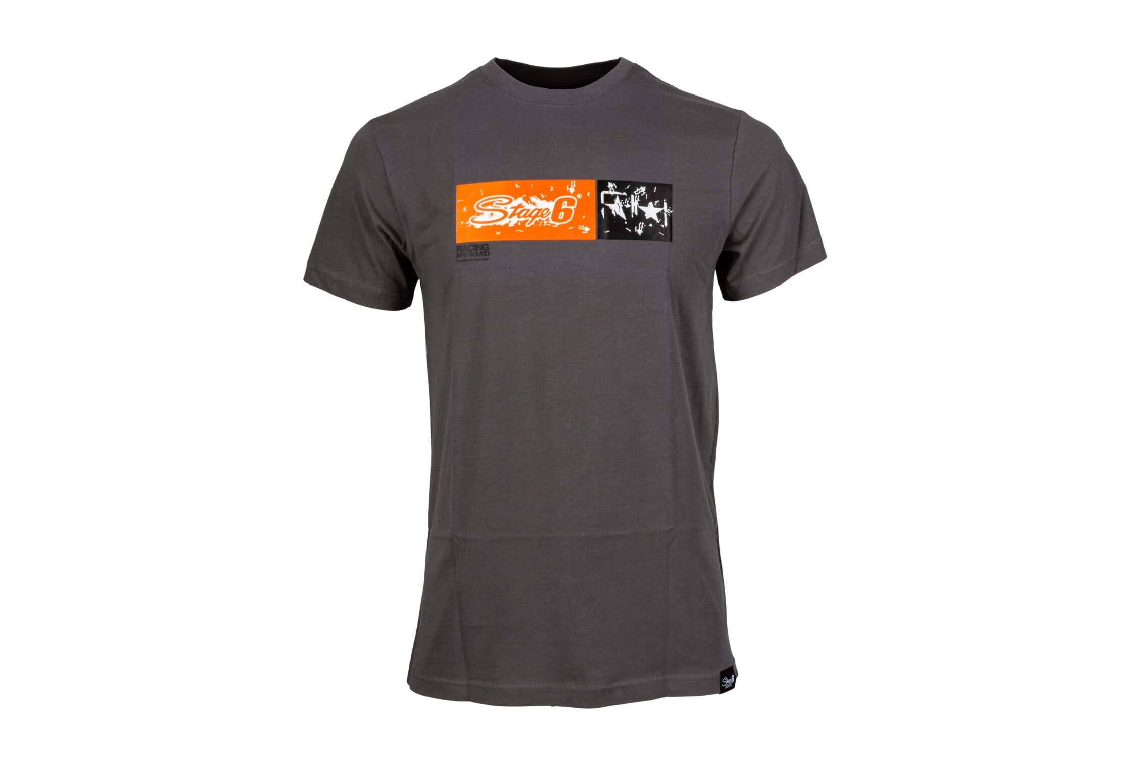 S6-09007/M T-shirt Stage6 Racing Approved Grigio M, COD: S6-09007/M