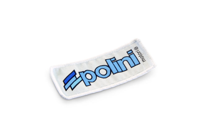 P097.0216 Stemma Polini ricamato 10 x 4,8 cm - Billaricambi SRLS