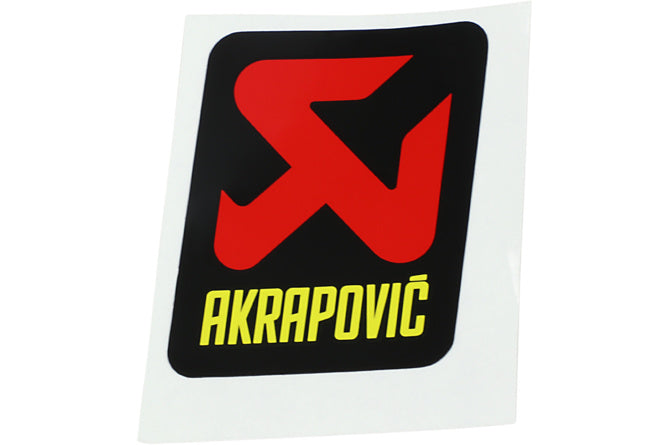 AK-P-HST13AL Adesivo Akrapovic resistente al calore 57x60mm - Billaricambi SRLS