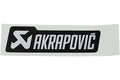 AK-P-HST4ALMONO Adesivo Akrapovic resistente al calore 120x35mm nero - Billaricambi SRLS