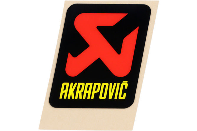 AK-P-VST3PO Adesivo Akrapovic resistente al calore 57x60mm - Billaricambi SRLS
