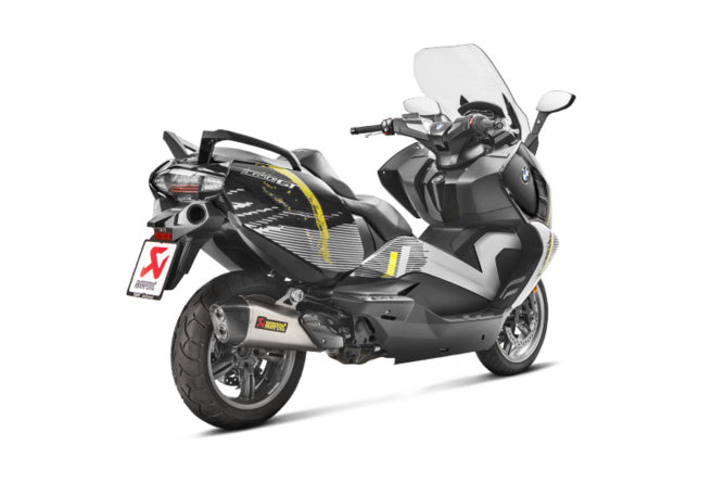 AK-S-B6SO8-HZAAT Akrapovic slip-on exhaust BMW C650 GT 2016 - 2020