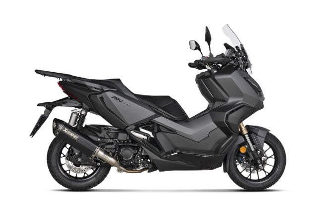 AK-S-H3SO8-HRSSBL Akrapovic Slip-On Exhaust Honda Forza 350 after 2024 Black
