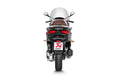 AK-S-PI4SO3-HRSSBL Scarico slip-on Akrapovic Piaggio MP3 400 nero - Billaricambi SRLS
