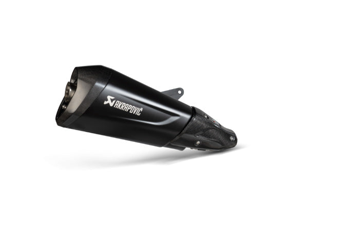AK-S-VE3SO10-HZDFBL Akrapovic Slip-On Exhaust Vespa GTS 300 after 2021 Black