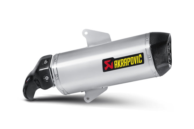 AK-S-A8SO2-HWSS Scarico slip-on Akrapovic inox Gilera GP 800 / Aprilia SRV 850 dopo 2012 - Billaricambi SRLS