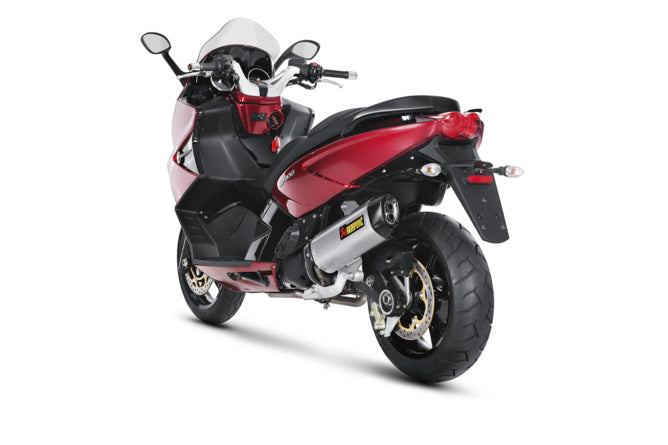 AK-S-A8SO2-HWSS Akrapovic stainless steel slip-on exhaust Gilera GP 800 / Aprilia SRV 850 after 2012