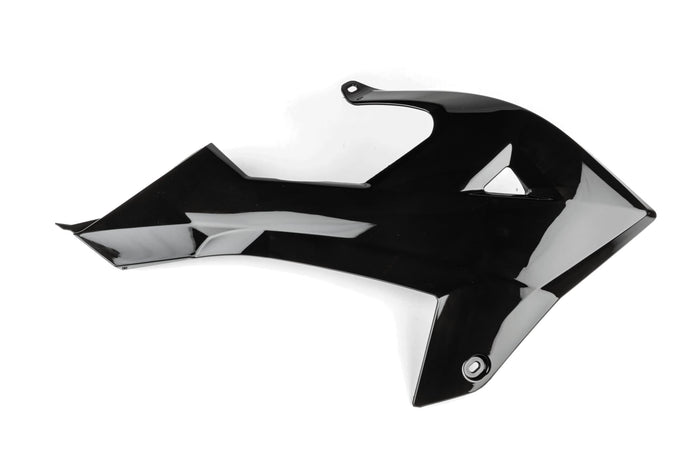 STR-982.24/BK Calotta radiatore dritta Rieju MRT dopo il 2022 Nero, COD: STR-982.24/BK