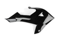 STR-982.24/BK Calotta radiatore dritta Rieju MRT dopo il 2022 Nero, COD: STR-982.24/BK