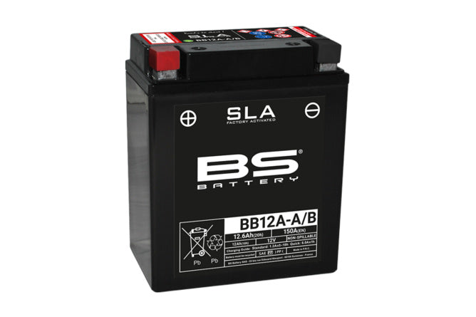 BS-300881 SLA Battery BS Battery BB12A-A/B 12V - 12.6Ah