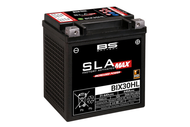 BS-300884 Batteria SLA Max BS Battery BIX30L 12V - 31,6Ah - Billaricambi SRLS