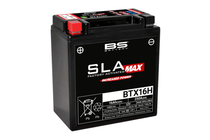 BS-300896 Batteria SLA Max BS Battery BTX16H 12V - 16Ah - Billaricambi SRLS