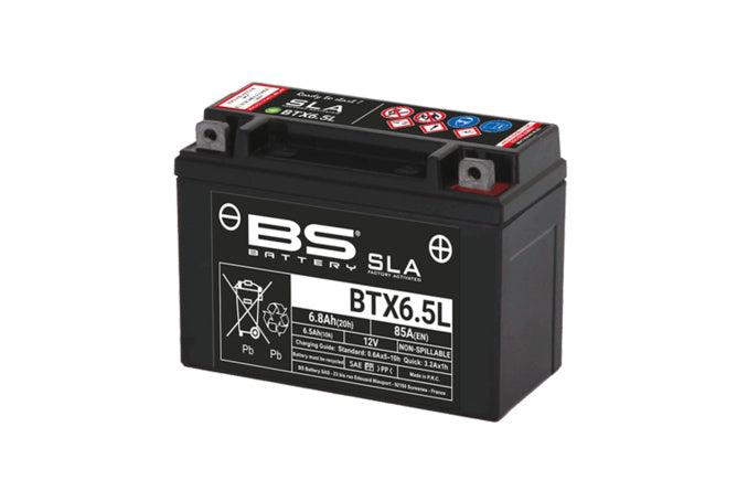 BS-300904 Batteria SLA BS Battery BTX6.5L12V - 6,5Ah - Billaricambi SRLS
