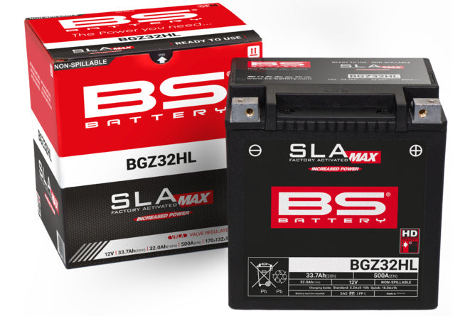 BS-300935 SLA Max Battery BS Battery BGZ32HL 12V - 33.7Ah