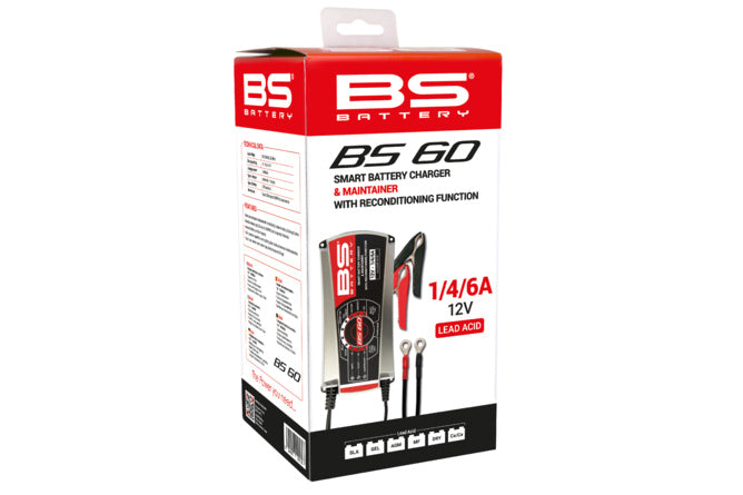BS-700532 Caricabatteria 12V - 3 120A BS Battery BS60 - Billaricambi SRLS