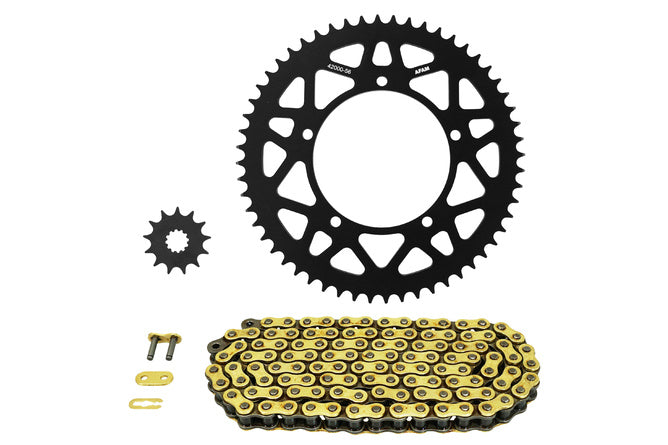 AFAM205407 Kit catena Alu Sherco SM-R Afam 13x56 - 428 (rapporto originale) - Billaricambi SRLS