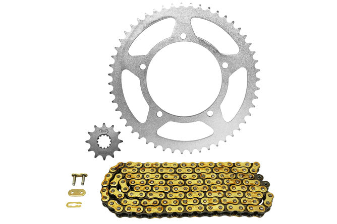 AFAM31762 Kit catena Aprilia RX 50 1995 - 1998 Afam 12x51 - 420 (rapporto originale) - Billaricambi SRLS