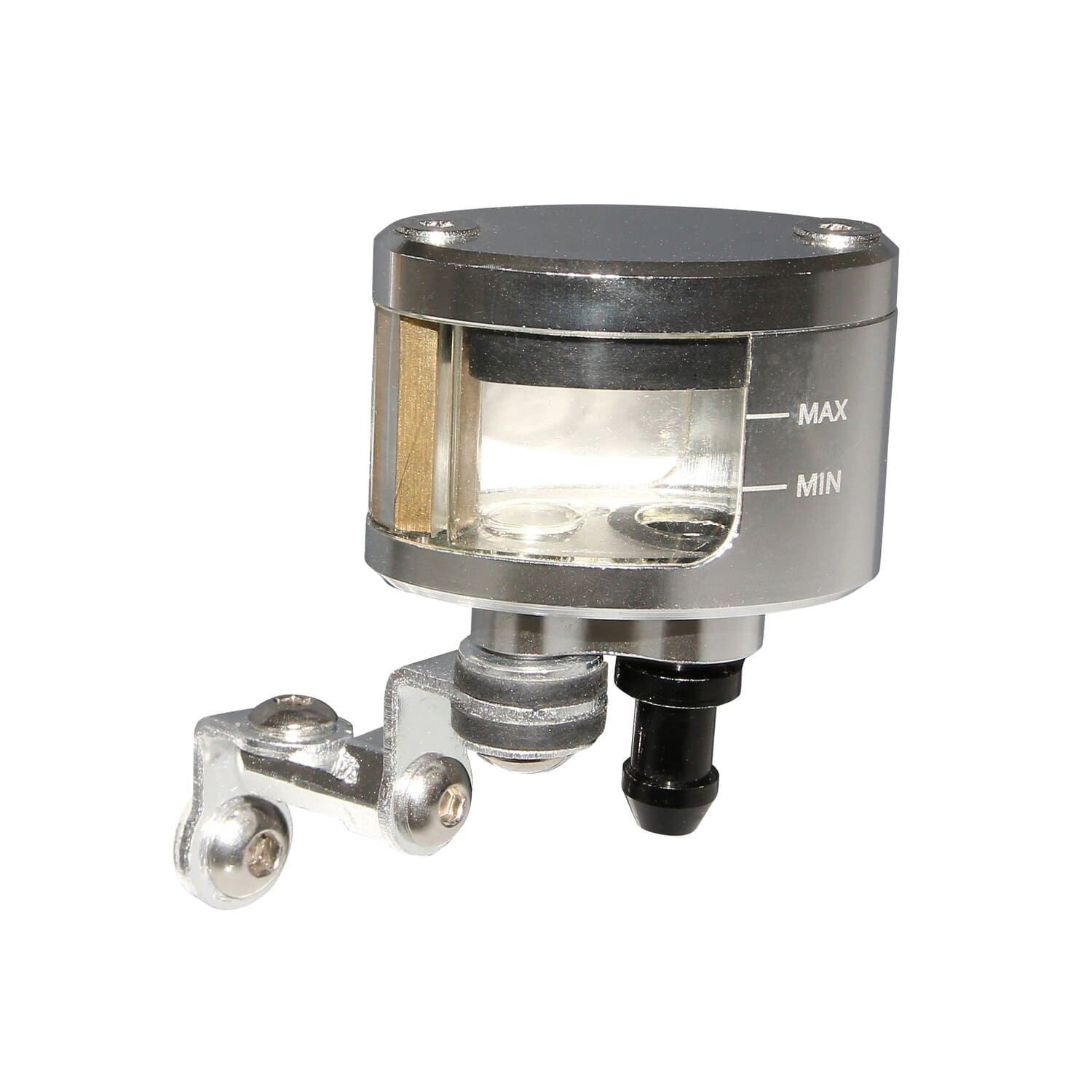 MF45.00108/SI Serbatoio liquido freni ovale grigio alluminio, COD: MF45.00108/SI