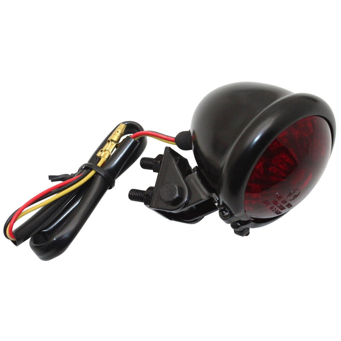 STR-659.10/RE Fanalino a LED rotondo rosso / nero, COD: STR-659.10/RE