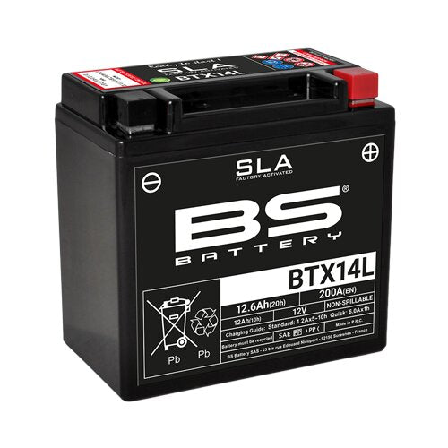BS-300760 Batteria SLA BS Battery BTX14L 12V - 12,6Ah