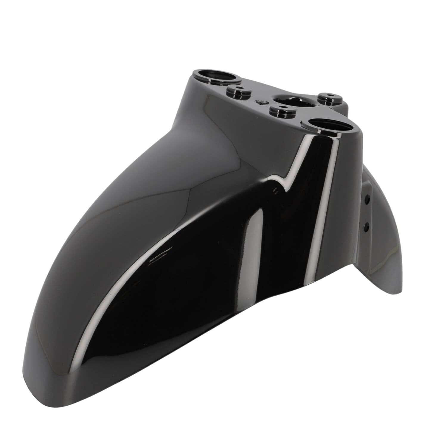 CGN521437 Parafango anteriore Sym Fiddle 2 50cc 2008 - 2021 Nero, COD: CGN521437