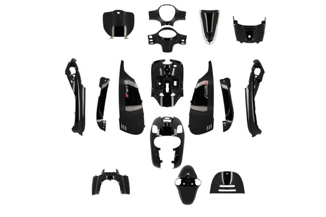 CGN528060 Kit carena Sym Fiddle 3 2014 - 2020 Nero, COD: CGN528060