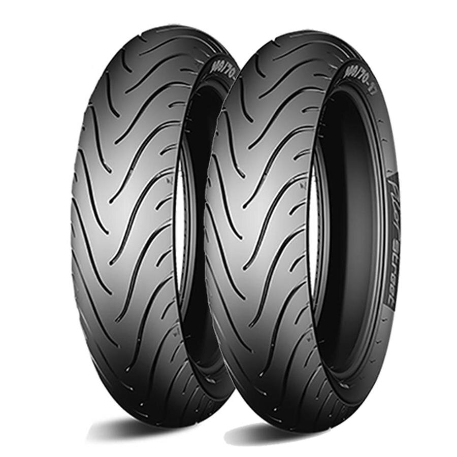 PNEU-MI528312 Set pneumatici Michelin Pilot Street 100/80-17" y 130/70-17" TL/TT