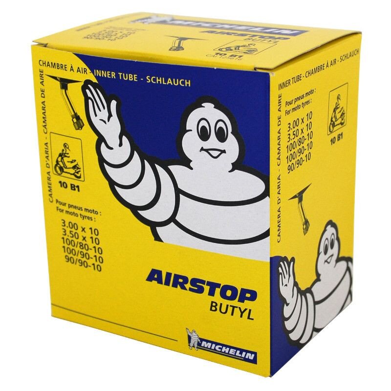 PNEU-MI125616 Camera aria 10" 3.00 3.50 Michelin Airstop 10b1 valvola 150°