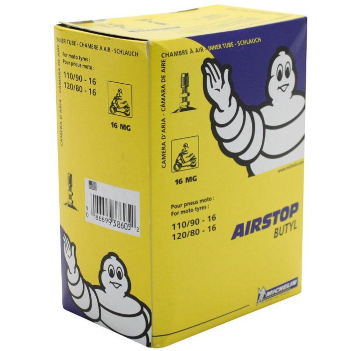 PNEU-MI178176 Camera aria 16" 110/90 Michelin Airstop 16mg valvola TR4