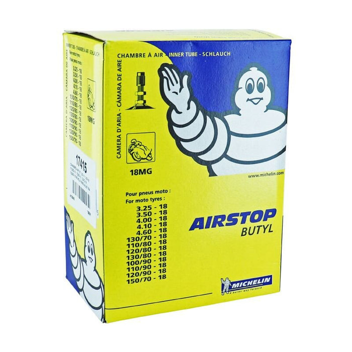 PNEU-MI410943 Camera aria 18" 130/70 - 3.25 4.60 Michelin Airstop 18mg valvola TR4