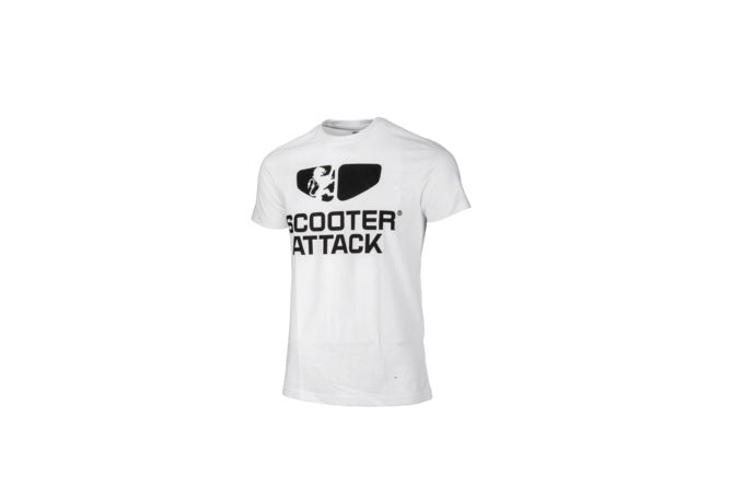 L-SA09002/L T-shirt Scooter-Attack bianco L - Billaricambi SRLS