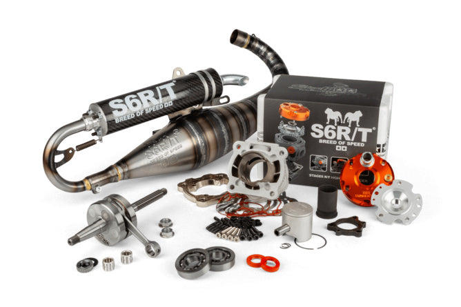 S6-7514001/PACK3 Cylinder kit - crankshaft - exhaust Stage6 R/T 70 Piaggio NRG