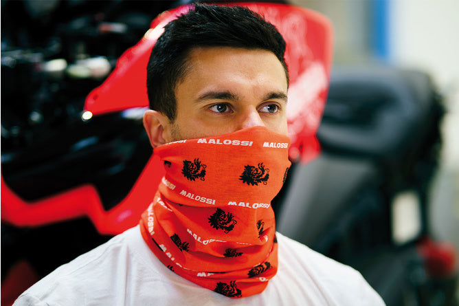 M4114539.O0 Bandana Malossi arancione