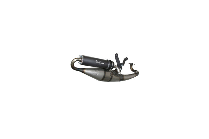 S4088B Scarico LeoVince Hand Made TT Black Edition Peugeot orizzontale AC - Billaricambi SRLS