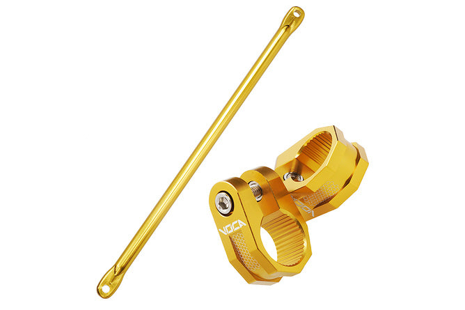 VCR-SD900.RBK/GO Crossbar e morsetti manubrio 22mm Voca Racing Alu oro - Billaricambi SRLS